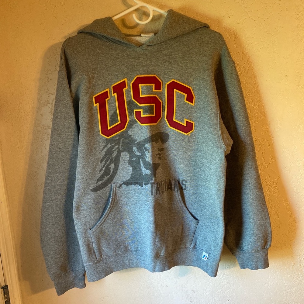 USC Russell athletic hoodie sweater.